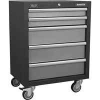 Sealey Superline Pro Modular Mobile Cabinet 5 Drawer MSS System Sealey Superline Pro Modular Mobile Cabinet 5 Drawer MSS System