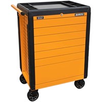 Sealey 7 Drawer Push To Open Hi Vis Tool Roller Cabinet Sealey 7 Drawer Push To Open Hi Vis Tool Roller Cabinet