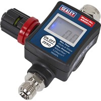 Sealey On Gun Digital Air Pressure Regulator / Gauge Sealey On Gun Digital Air Pressure Regulator / Gauge