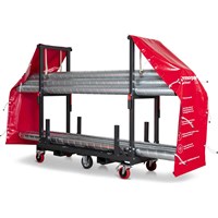 Armorgard Ductrack DR1 Pipe and Ductwork Trolley Armorgard Ductrack DR1 Pipe and Ductwork Trolley