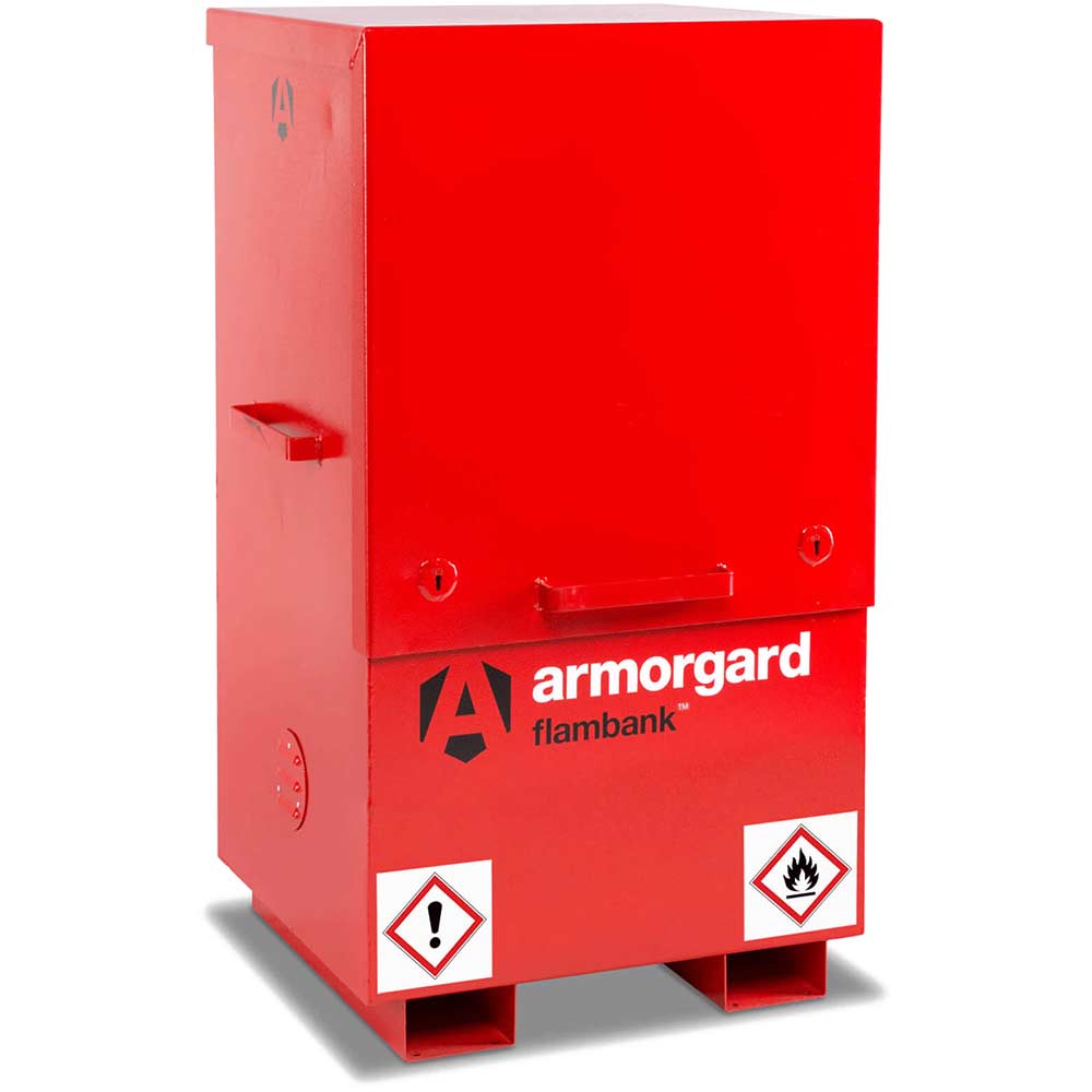 Armorgard Flambank Chemical And Flammables Secure Site Storage Chest 765Mm 675Mm 1270Mm Size 7