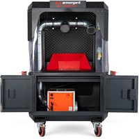 Armorgard Cuttingstation Chopsaw Workstation with Extraction Armorgard Cuttingstation Chopsaw Workstation with Extraction