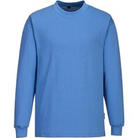 Portwest Anti Static ESD Long Sleeve T Shirt Portwest Anti Static ESD Long Sleeve T Shirt