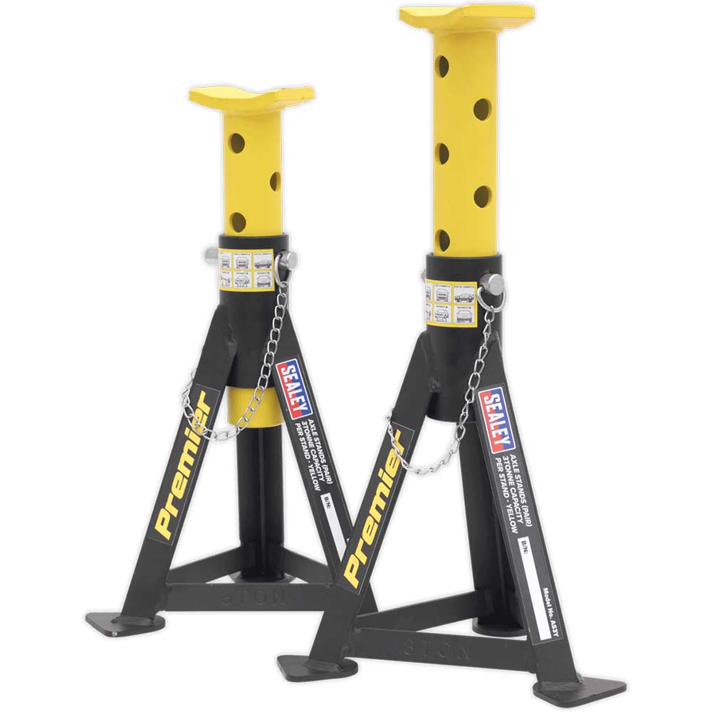 Sealey Anniversary Edition Axle Stands Tonne Size 3