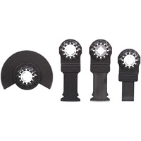 Makita 4 Piece Starlock Multitool Oscillating Blades Set  Makita 4 Piece Starlock Multitool Oscillating Blades Set