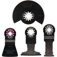 Makita 4 Piece Starlock Flooring Multitool Oscillating Blades Set  Makita 4 Piece Starlock Flooring Multitool Oscillating Blades Set