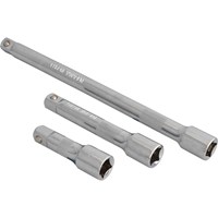 BlueSpot 3 Piece 1/2" Drive Socket Extension Bar Set