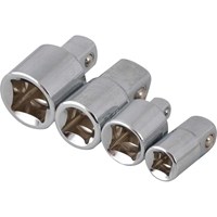 Bluespot 4 Piece Square Drive Socket Adaptor Set