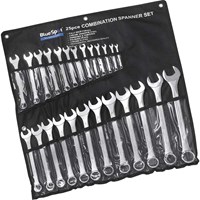 BlueSpot 25 Piece Combination Spanner Set Metric BlueSpot 25 Piece Combination Spanner Set Metric
