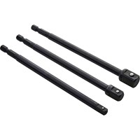 BlueSpot 3 Piece 1/4" Hex Long Reach Impact Socket Adaptor Set BlueSpot 3 Piece 1/4" Hex Long Reach Impact Socket Adaptor Set