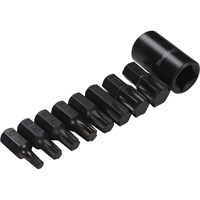 Bluespot 9 Piece 1/2" Drive Impact Torx Socket Bit Set