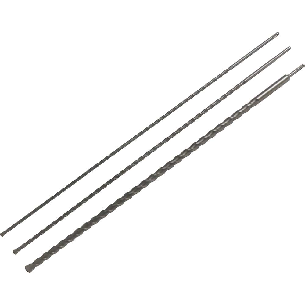Blue Spot Bluespot Piece Extra Long Sds Plus Drill Bit Set Size 3