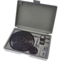 BlueSpot 16 Piece Multi Hole Saw Set BlueSpot 16 Piece Multi Hole Saw Set