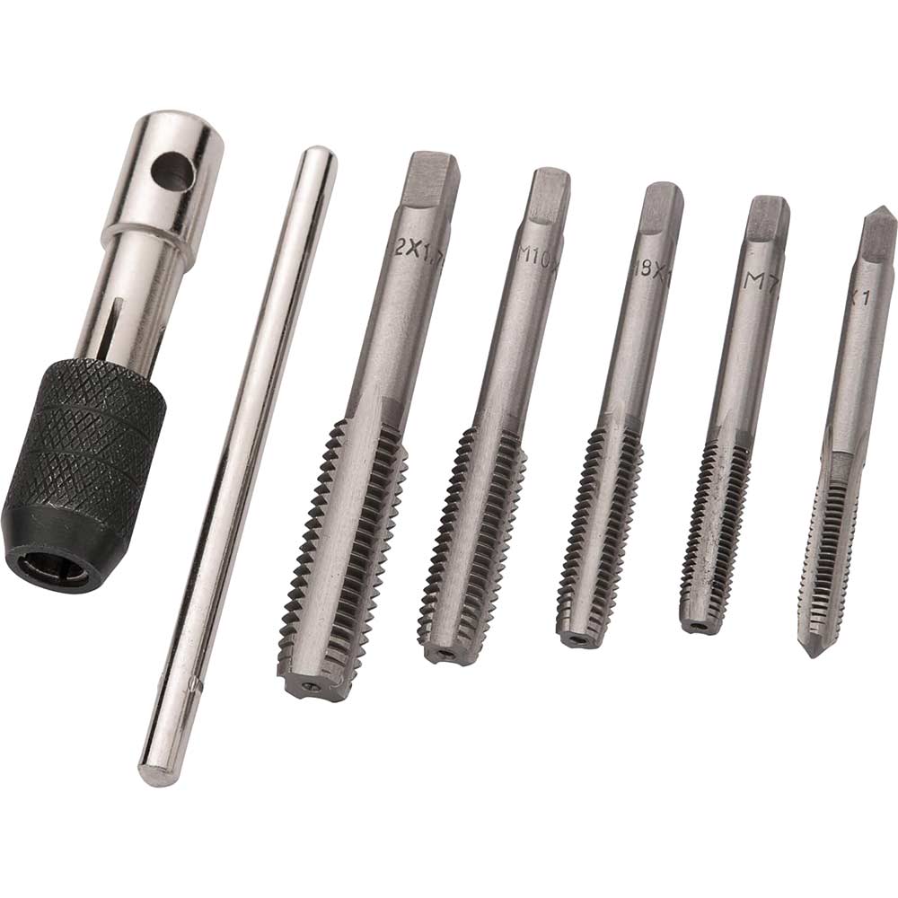 BlueSpot Tools Tap Set (M6-M12), 6 Piece 22300