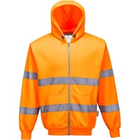 Portwest Zip Front Class 3 Hi Vis Hoodie Portwest Zip Front Class 3 Hi Vis Hoodie