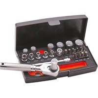 Bahco 25 Piece Special Edition SL25 1/4" Drive Socket and Bit Set 