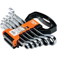 Bahco 6 Piece Ratchet Combination Spanner Set Bahco 6 Piece Ratchet Combination Spanner Set