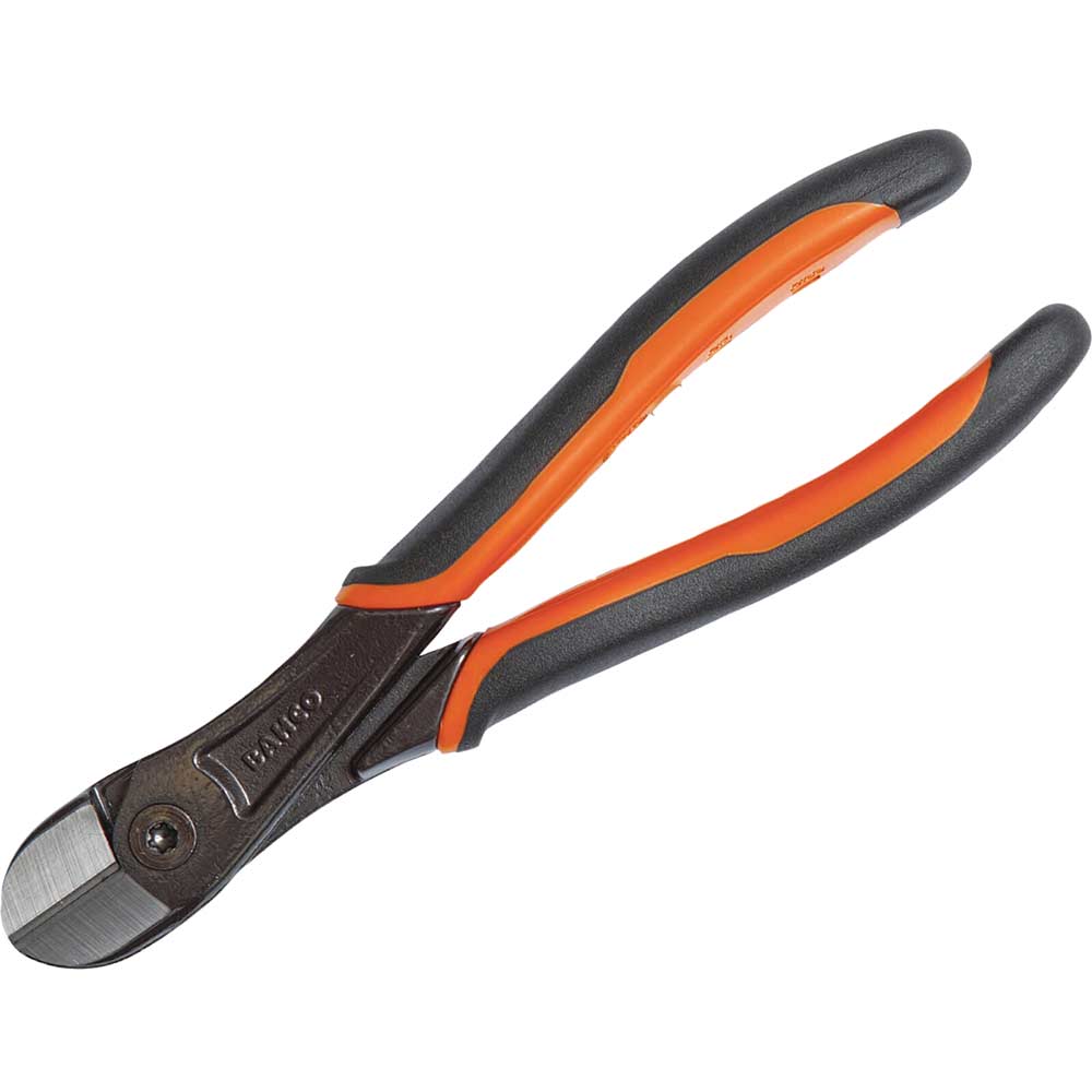 Bahco Black 21Hdg Heavy Duty Side Cutting Pliers With Ergo Handles 180Mm
