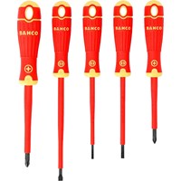 Bahco 5 Piece Insulated VDE Screwdriver Set Bahco 5 Piece Insulated VDE Screwdriver Set