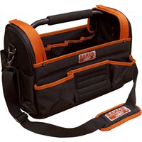 Bahco 3100TB Hard Base Multi Pocket Open Tote Tool Bag Bahco 3100TB Hard Base Multi Pocket Open Tote Tool Bag