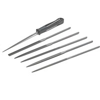 Bahco 6 Piece Precision Needle File Set in Plastic Wallet Bahco 6 Piece Precision Needle File Set in Plastic Wallet