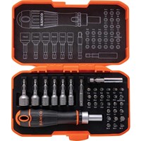 Bahco 59S36BCR 36 Piece Ratchet Screwdriver Handle and Bit Set Bahco 59S36BCR 36 Piece Ratchet Screwdriver Handle and Bit Set