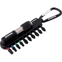 Bahco 11 Piece Heavy Duty Torsion Screwdriver Bit Set Bahco 11 Piece Heavy Duty Torsion Screwdriver Bit Set