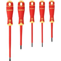 Bahco 5 Piece Insulated Scewdriver Set Bahco 5 Piece Insulated Scewdriver Set