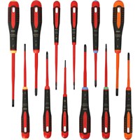 Bahco Ergo 12 Piece Slim VDE Insulated Screwdriver Set Bahco Ergo 12 Piece Slim VDE Insulated Screwdriver Set