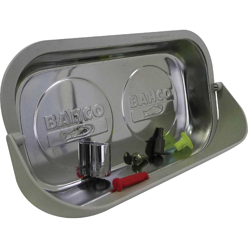 Bahco Stainless Steel Magnetic Rectangular Parts Tray
