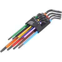 Bahco 9 Piece Colour Coded Long Torx Key Set