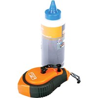 Bahco Blue Chalk Line Reel with Blue Chalk Refill and Line Level Bahco Blue Chalk Line Reel with Blue Chalk Refill and Line Level