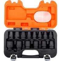 Bahco DS14 10 Piece 1/2" Drive Deep Impact Socket Set
