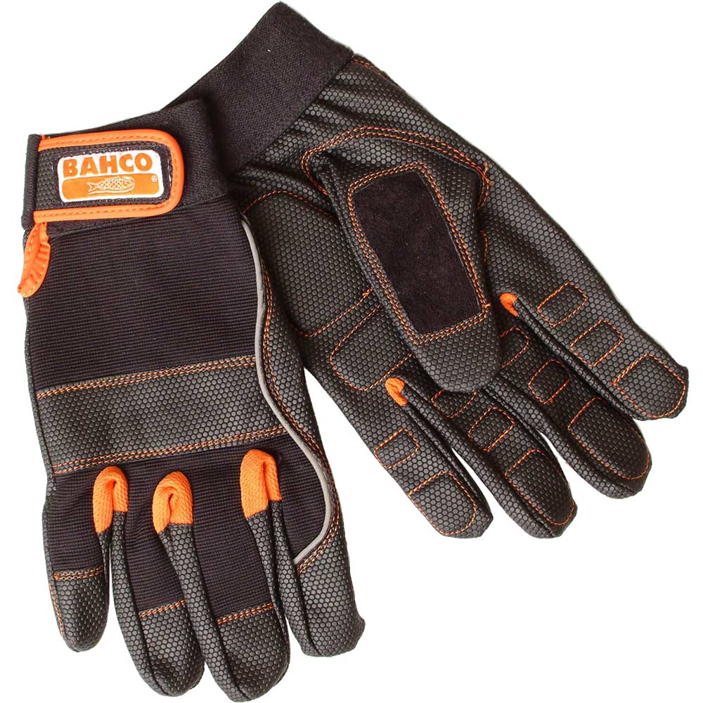 Bahco Anti Vibration Padded Palm Work Gloves - Size M