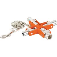 Bahco 9 in 1 Cabinet Shut Off Master Switch Key Bahco 9 in 1 Cabinet Shut Off Master Switch Key