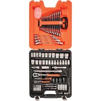 Bahco S106 106 Pieces 1/4 and 1/2In Drive Socket and Spanner Set Bahco S106 106 Pieces 1/4 and 1/2In Drive Socket and Spanner Set