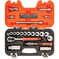 Bahco S330 34 Piece 1/4" and 3/8" Drive Socket Set Bahco S330 34 Piece 1/4" and 3/8" Drive Socket Set