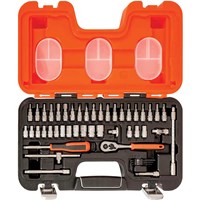 Bahco 46 Piece 1/4" Drive Hex Socket and Socket Bit Set Metric Bahco 46 Piece 1/4" Drive Hex Socket and Socket Bit Set Metric
