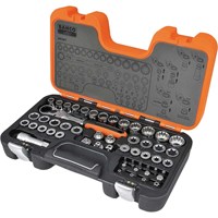 Bahco 53 Piece Combination Drive Pass Through Socket and Bit Set Metric