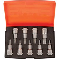 Bahco S9TORX 9 Piece 1/2" Drive Torx Socket Bit Set Bahco S9TORX 9 Piece 1/2" Drive Torx Socket Bit Set