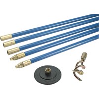 Bailey 2 Piece Lock Fast 3/4" Drain Rod Cleaning Set Bailey 2 Piece Lock Fast 3/4" Drain Rod Cleaning Set