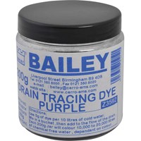 Bailey Drain Tracing Dye Bailey Drain Tracing Dye