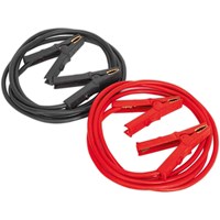 Sealey Heavy Duty Jump Leads Copper/Aluminium Cable