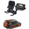 Black and Decker Genuine 18v Li-ion Battery and Charger Pack 2ah  Black and Decker Genuine 18v Li-ion Battery and Charger Pack 2ah