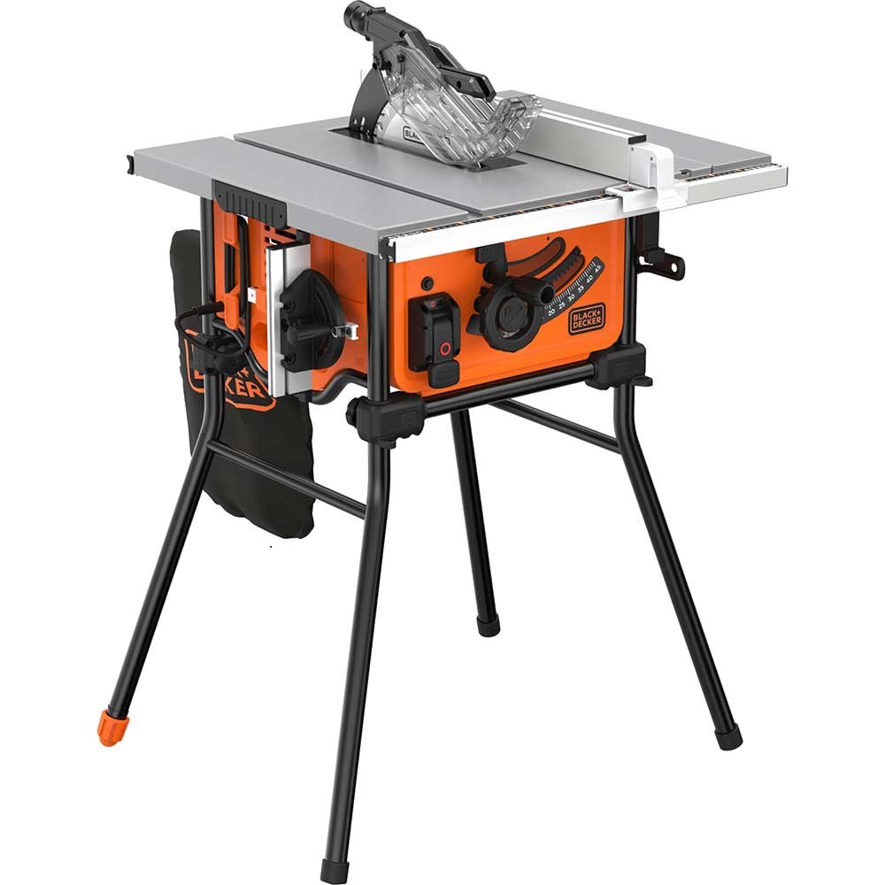 Black and Decker BES720 Table Saw 254mm with Stand Table Saws