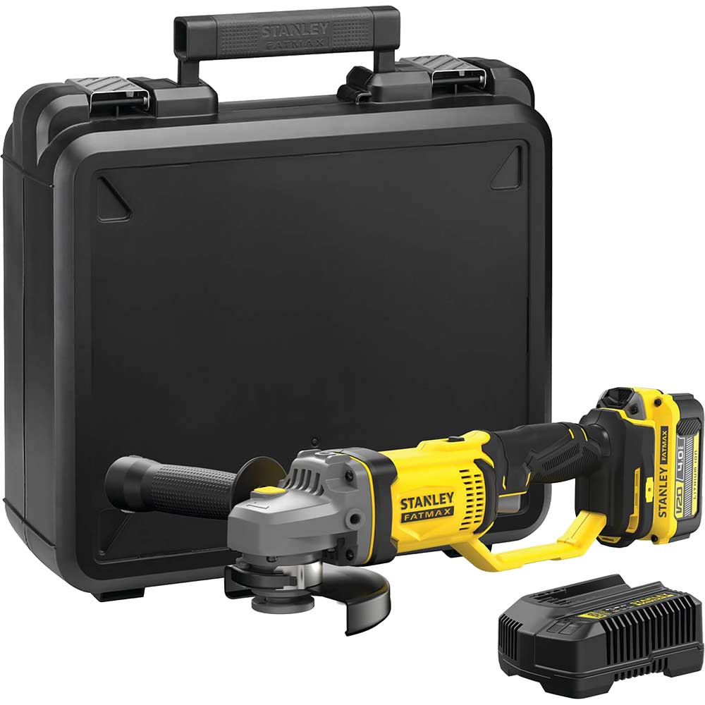 Stanley Fatmax V20 Sfmcg400 18V Cordless Angle Grinder 125Mm Size 2