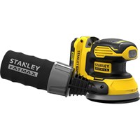 Stanley Fatmax V20 SFMCW220 18v Cordless Random Orbit Disc Sander 125mm Stanley Fatmax V20 SFMCW220 18v Cordless Random Orbit Disc Sander 125mm