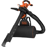 Black and Decker BEBLV301 Garden Vacuum and Leaf Blower with Back Pack Collection and Rake Black and Decker BEBLV301 Garden Vacuum and Leaf Blower with Back Pack Collection and Rake