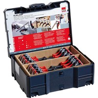 Bessey KLI-S Kliklamp Lever Clamp Set in Systainer Carry Case Bessey KLI-S Kliklamp Lever Clamp Set in Systainer Carry Case