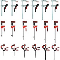 Bessey 18 Piece Mega Clamping Set Bessey 18 Piece Mega Clamping Set